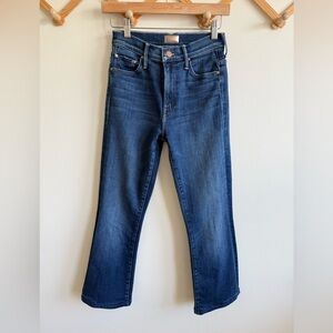 MOTHER The Insider Crop Step Fray Jeans